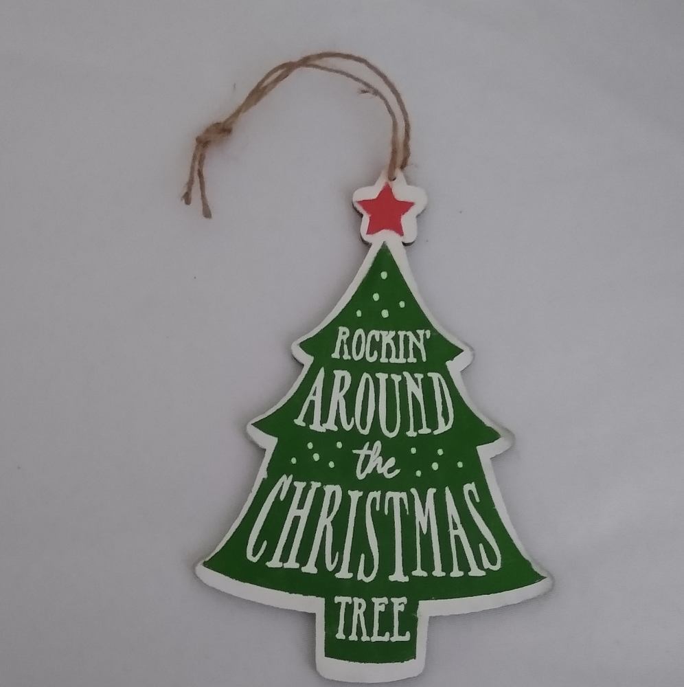 Christmas tree ornament Chalk Couture